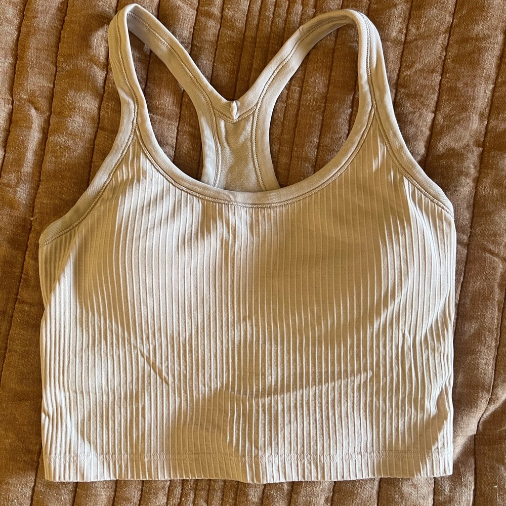 Lululemon Ebb To Street Tank Cropped